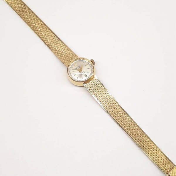 Złoty zegarek Swiss 17Jewels